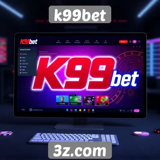 explorando a interface de usuário do k99bet