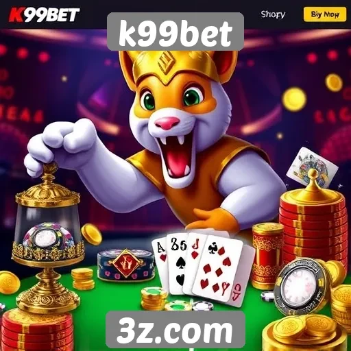 k99bet oferece diversidade em jogos de cassino online